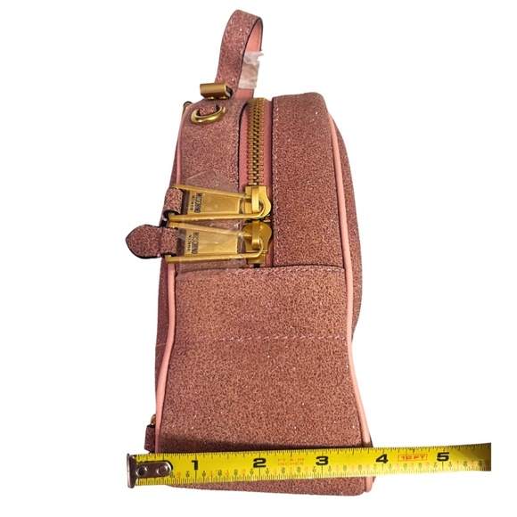 Moschino Mini Barbie Pink Glitter Backpack/ Crossbody main image 9
